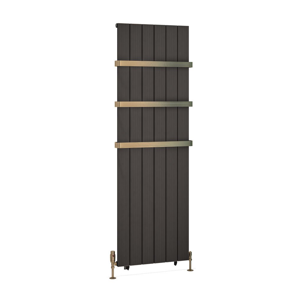 Eastbrook Mersey paneelradiator 57x180cm 1552W antraciet