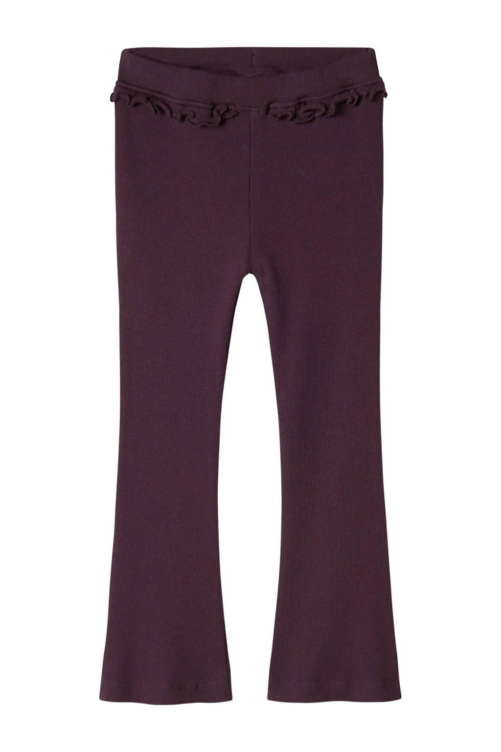 NAME IT flared legging NMFNILLA aubergine