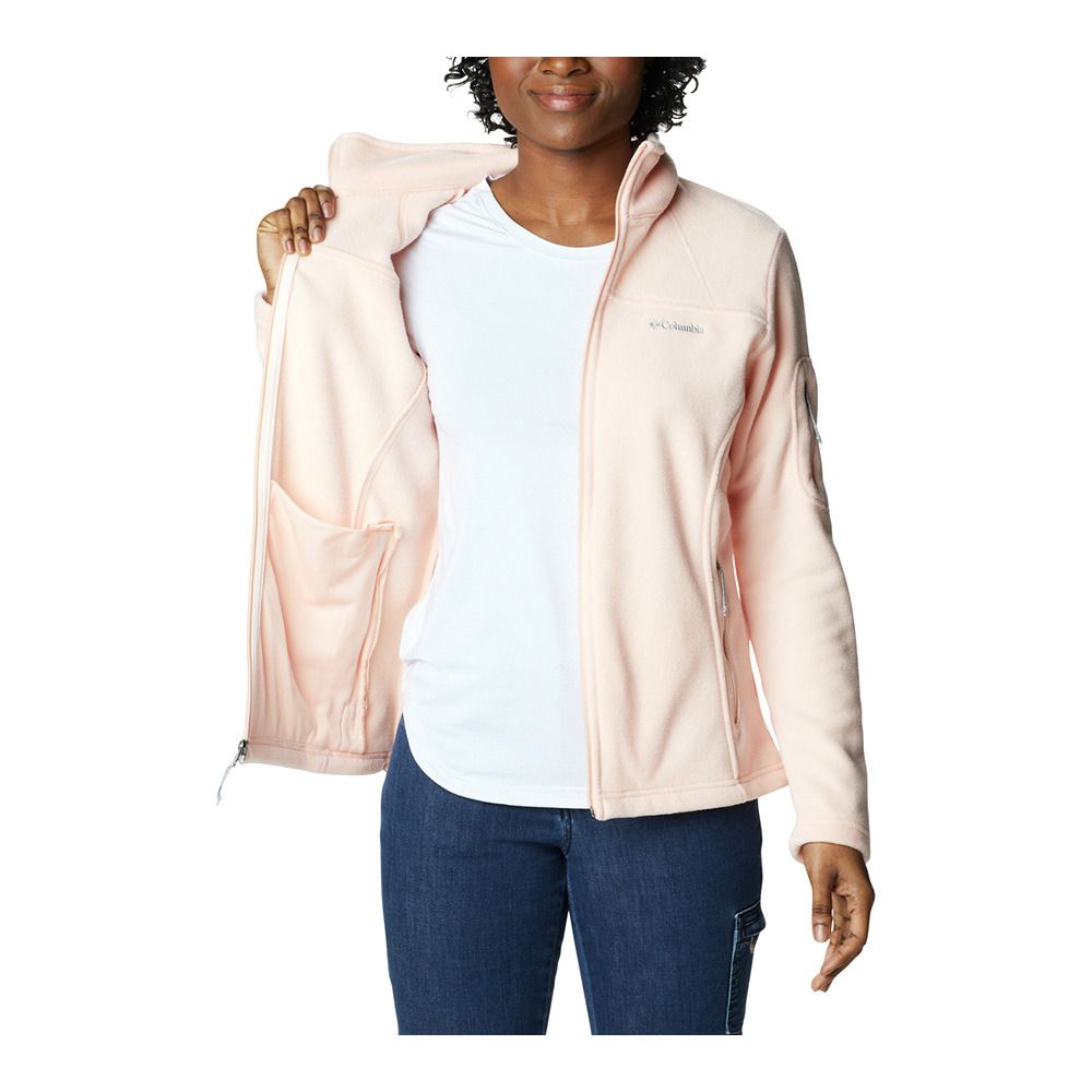 Columbia FAST TREK II - Polaire Femme peach/coral