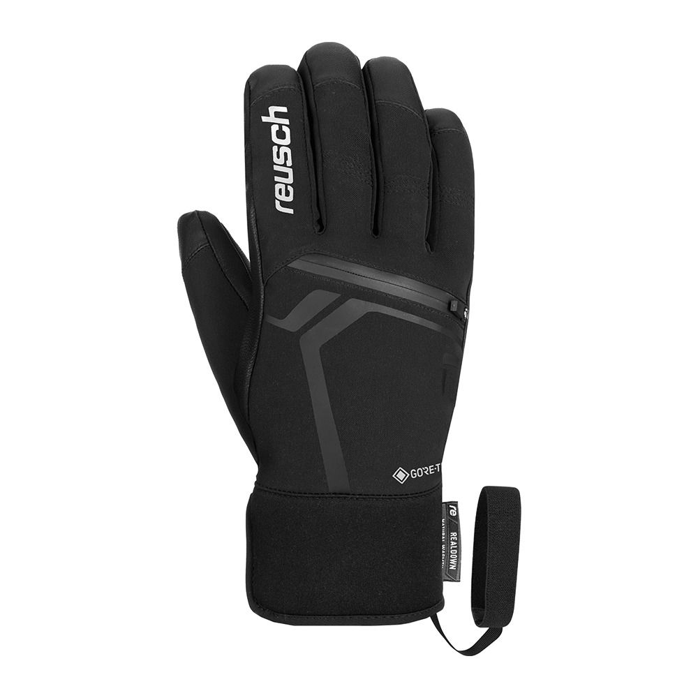Reusch DOWN SPIRIT GORE-TEX SC - Gants ski black/silver