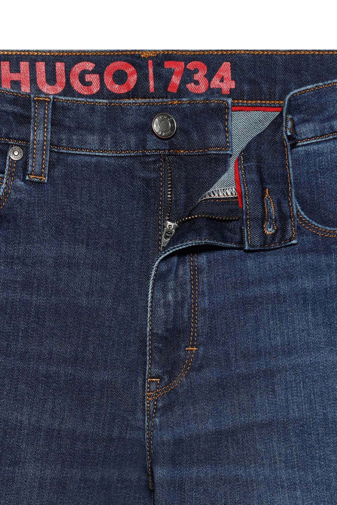 calça jeans elástica