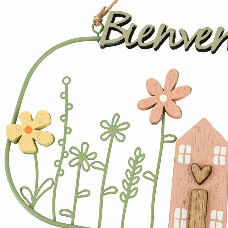 Décoration à suspendre 'Bienvenue'