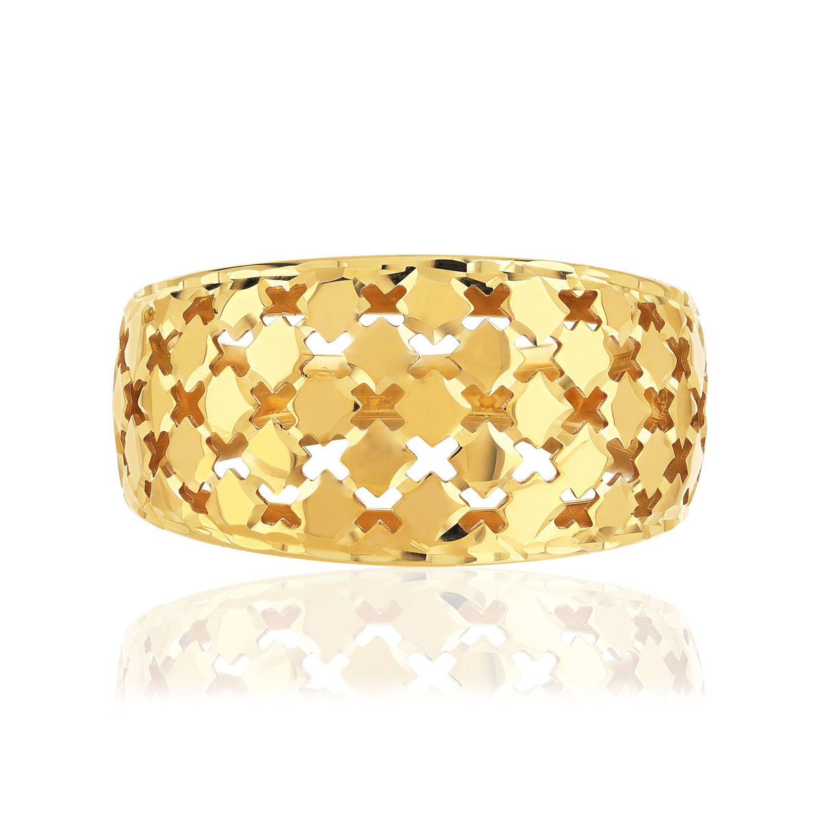 Bague or 375 jaune