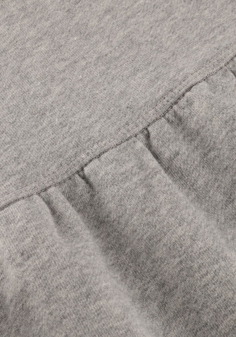 grijze ganni truien/vesten isoli crewneck with peplum
