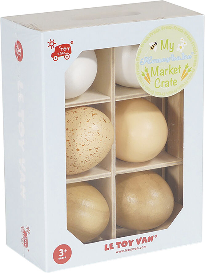 Le Toy Van Le Toy Van - Honeybake - 6 æg i kasse