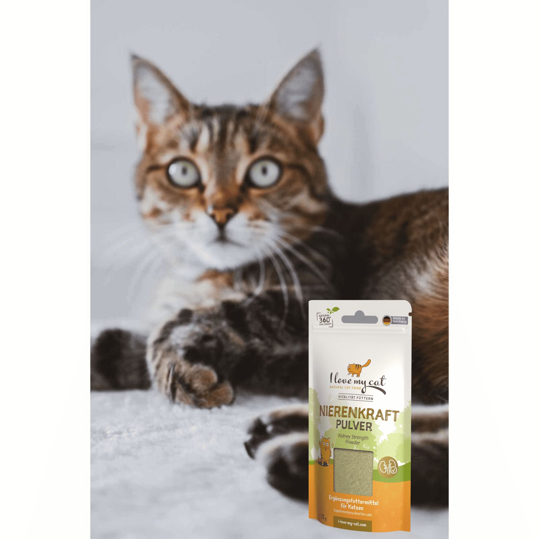 I love my cat Nahrungsergänzung für Katzen - Nierenkraft Pulver