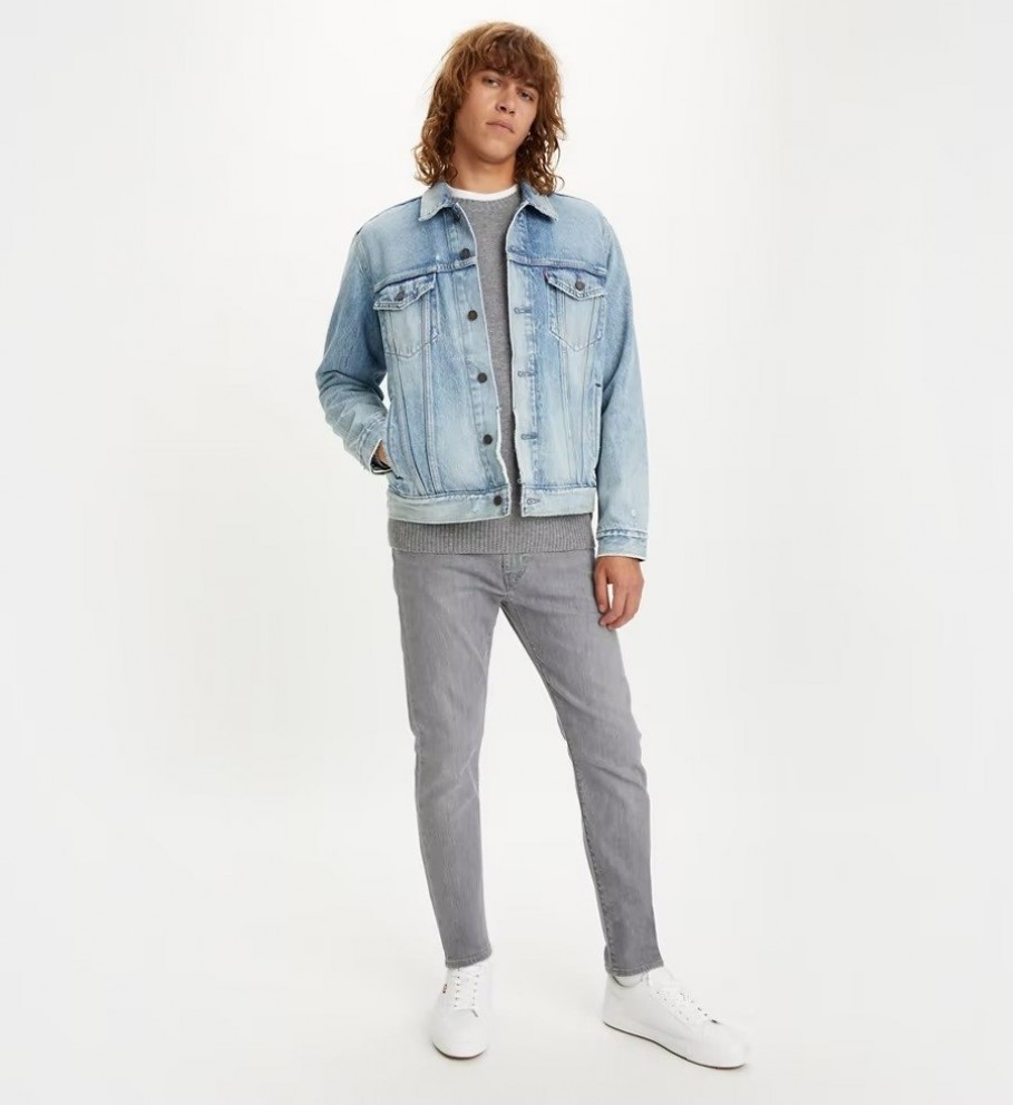 Calça jeans Levi's 512 Slim Taper cinza