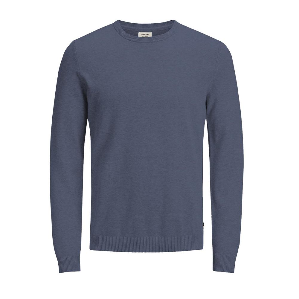 Jack & Jones Pull Bleu Homme Jack & Jones Basic Knit