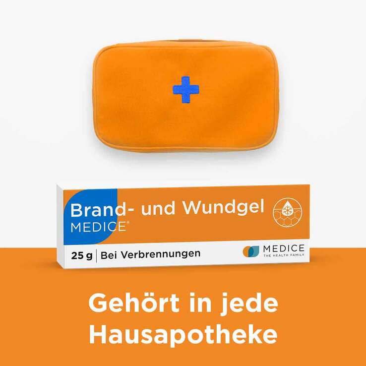 Brand- und Wundgel Medice bei Verbrennungen, 25 g