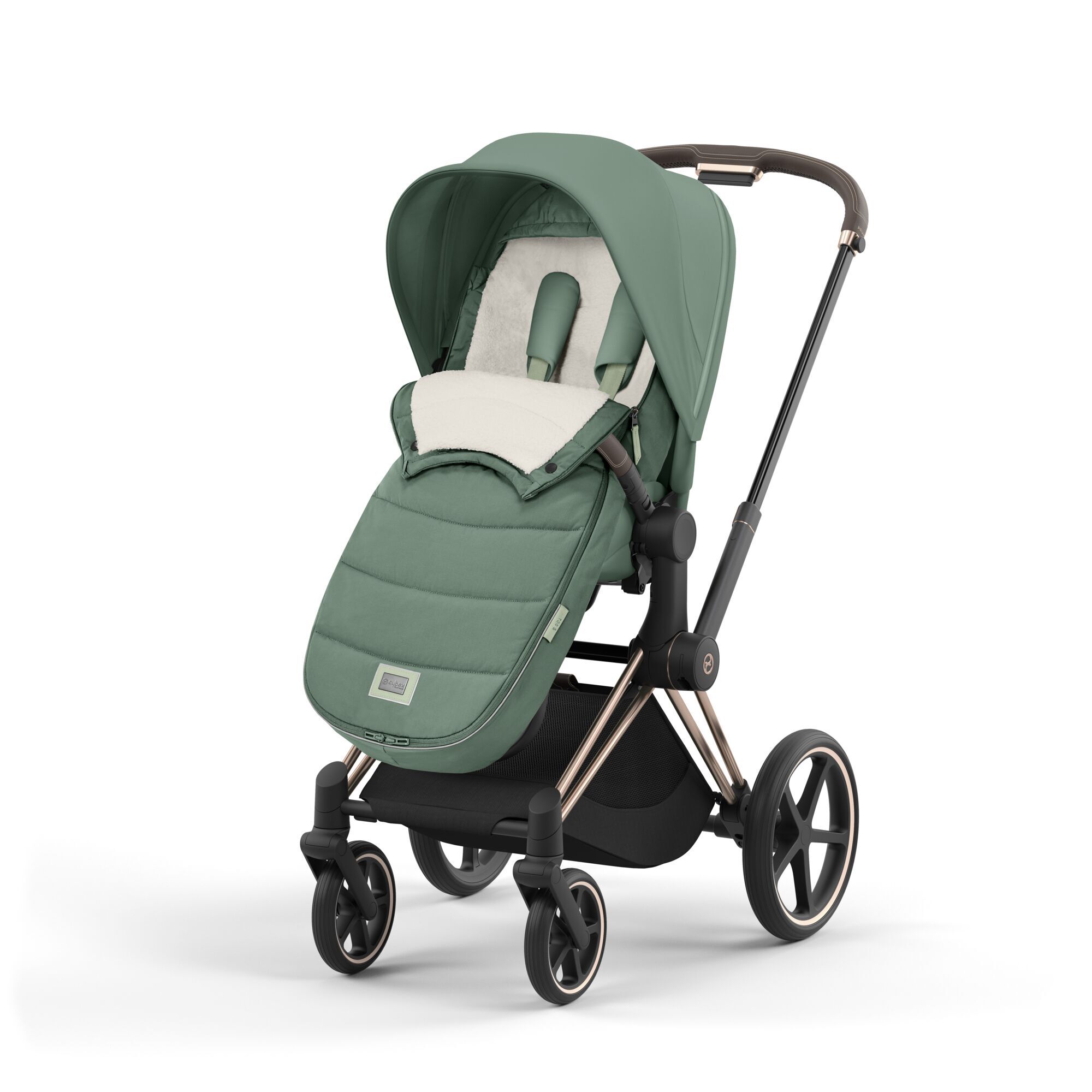 Platinum Fußsack Leaf Green
