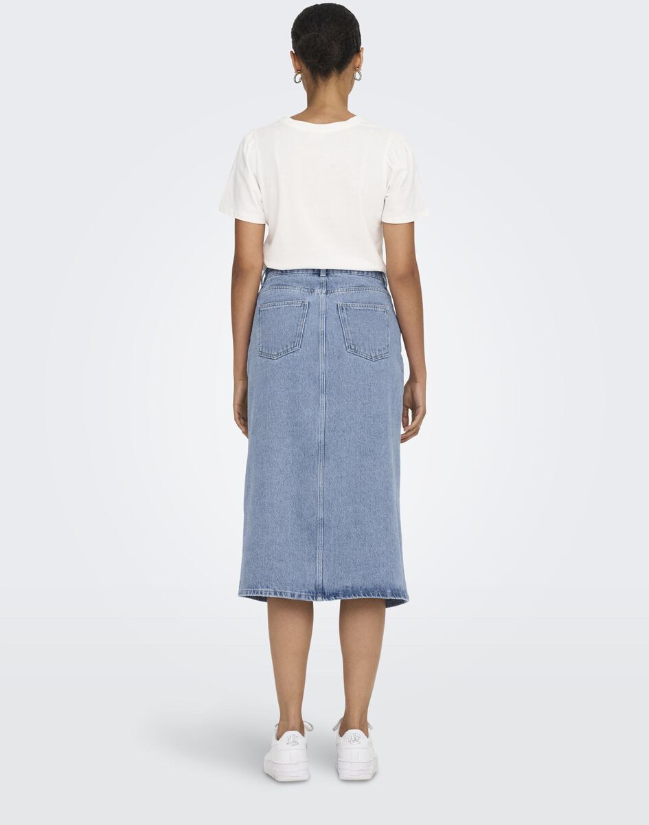 Onlbianca midi skirt DNM REA NOOS -  | Only Jupe mi-longue