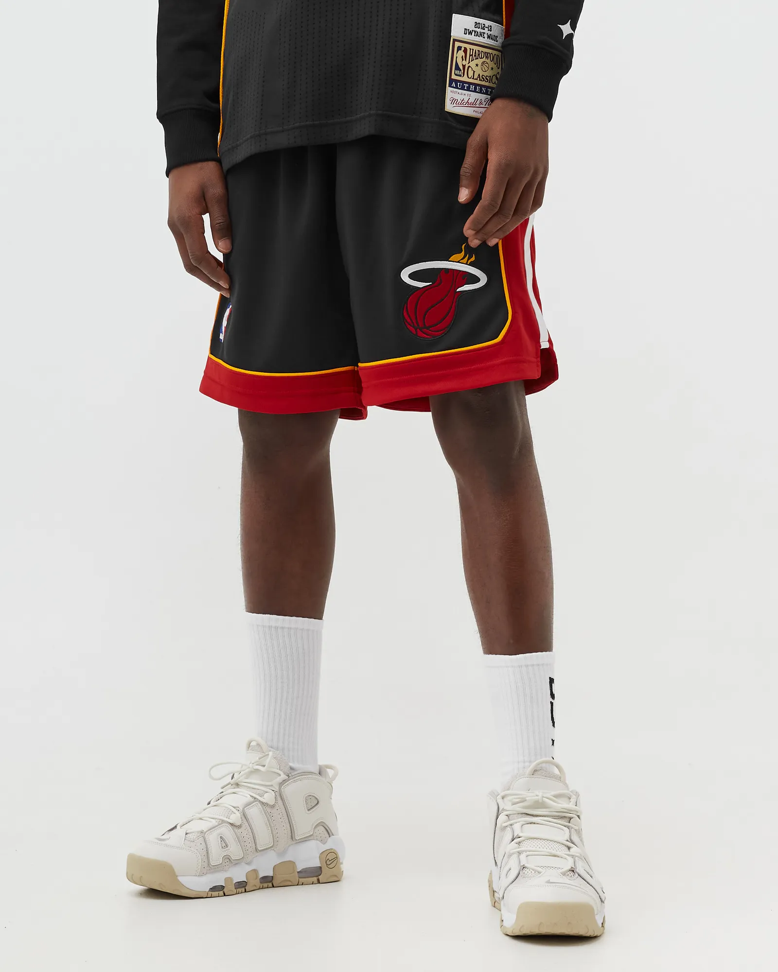 Mitchell & Ness NBA Authentic Road Shorts MIAMI HEAT 2005-2006