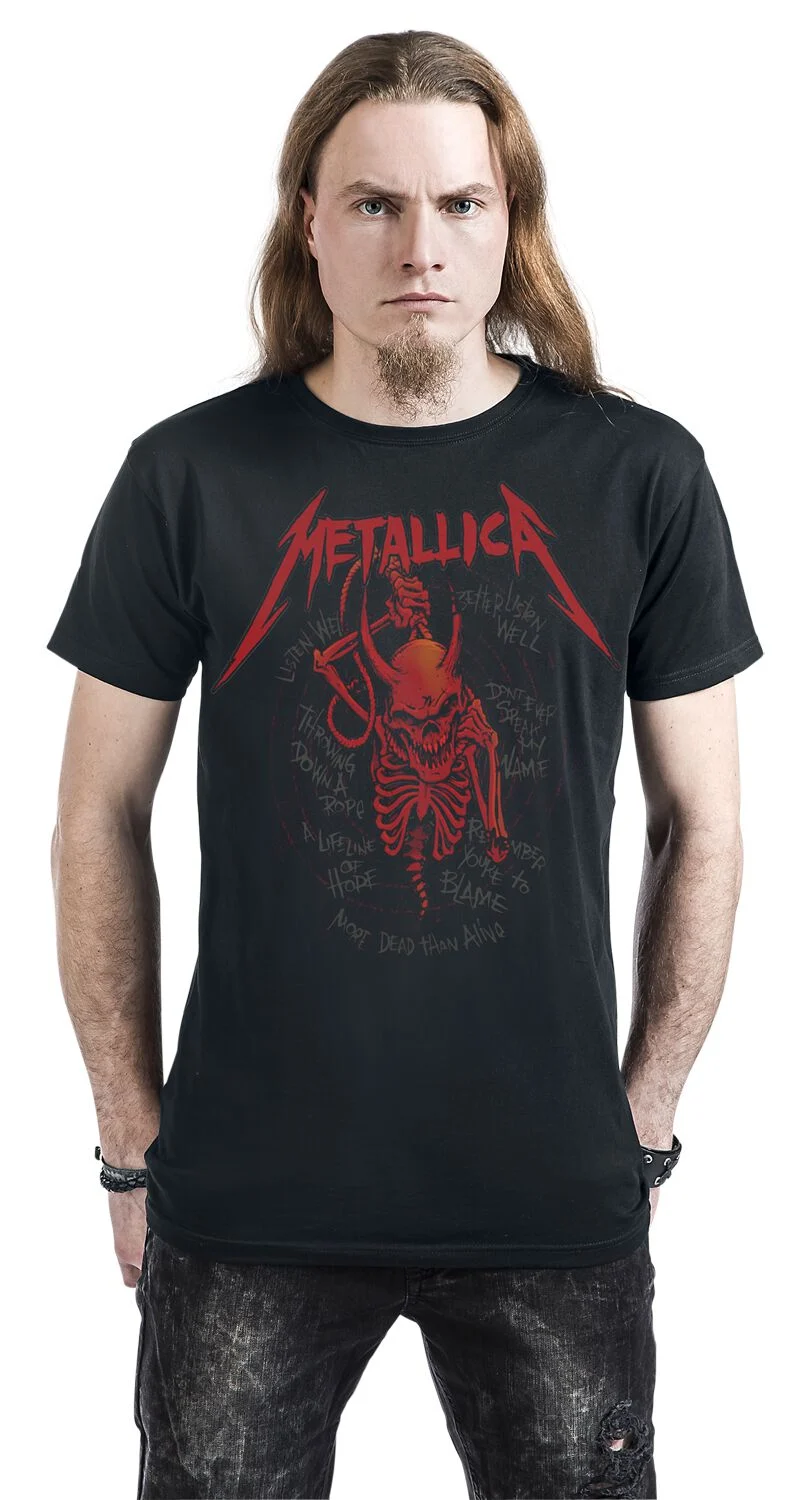 Skull Screaming Red 72 Seasons | Metallica T-Shirt Manches courtes