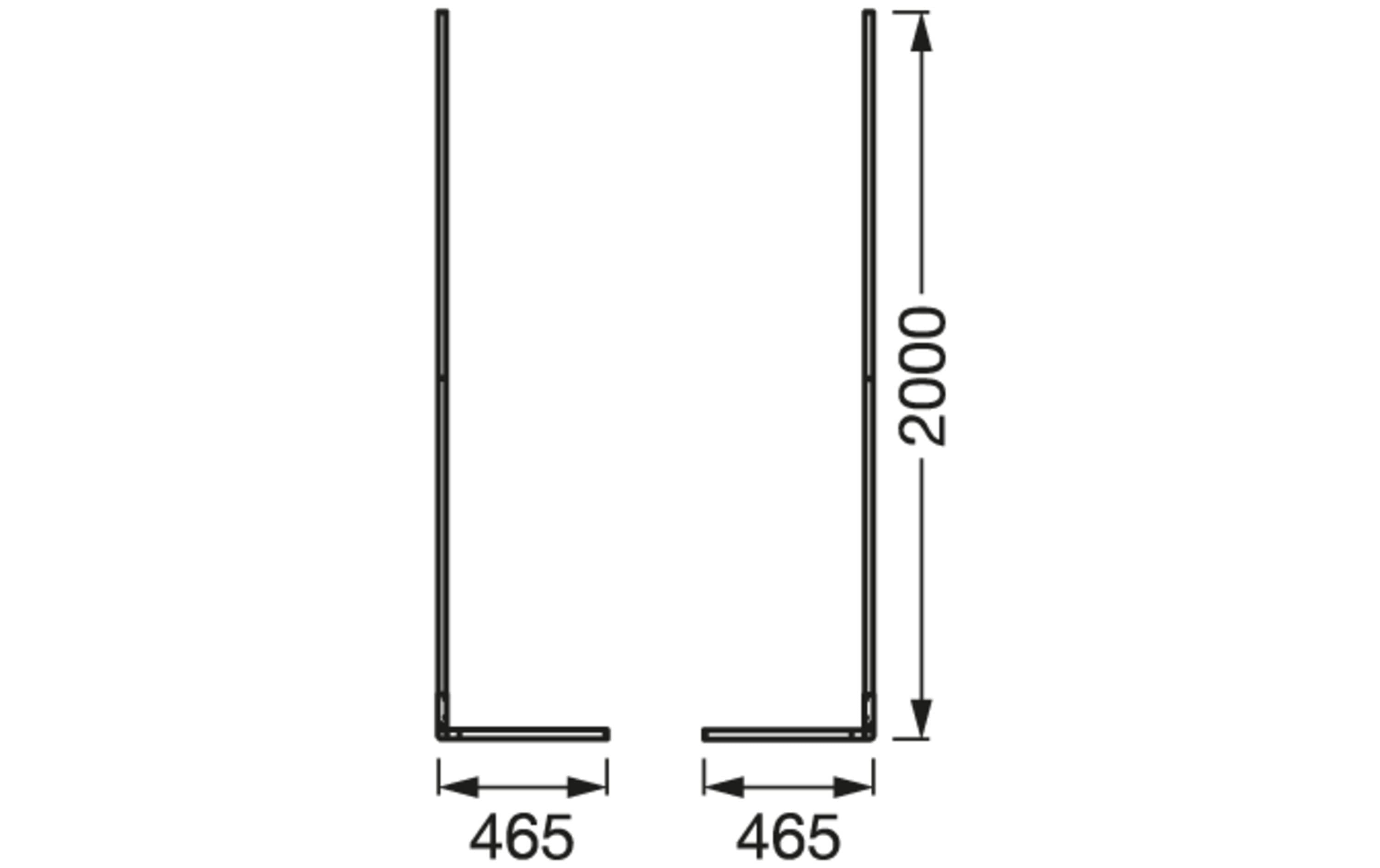 Stehleuchte Smart+ Floor Corner, 200 cm, Weiss<br>Moderne und smarte Stehleuchte mit WiFi-Technologie
