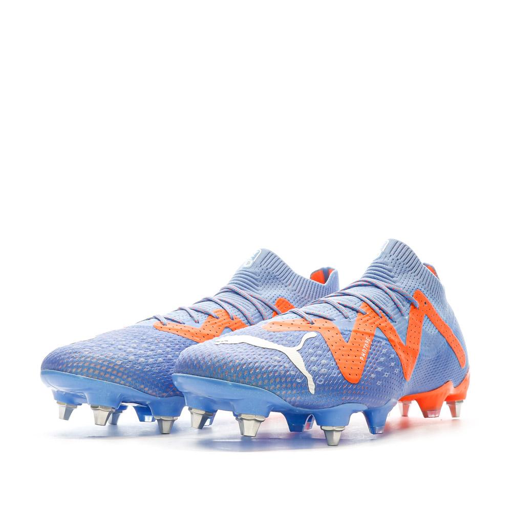 Puma Chaussures de Football Bleu/Orange Homme Future Ultimate 107164