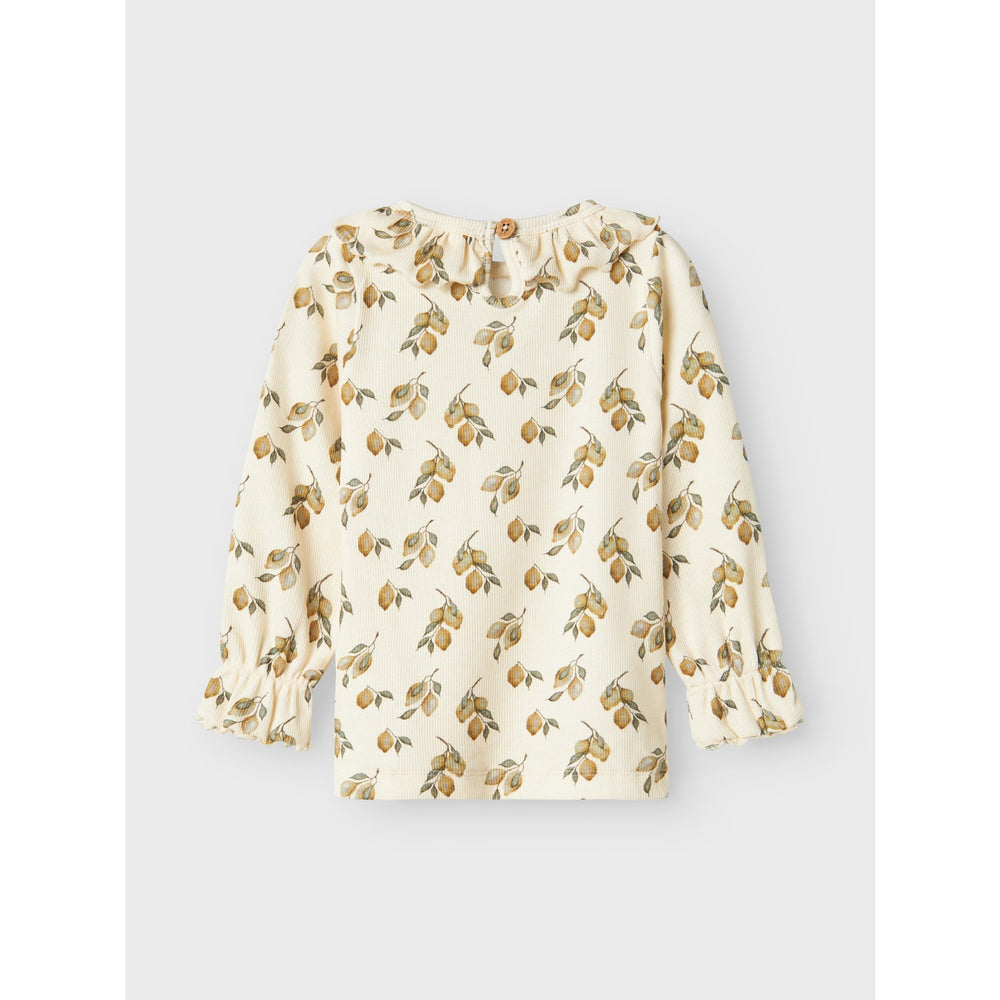 Køb Lil'Atelier Turtledove Lemon Gavo Eug Slim Bluse
