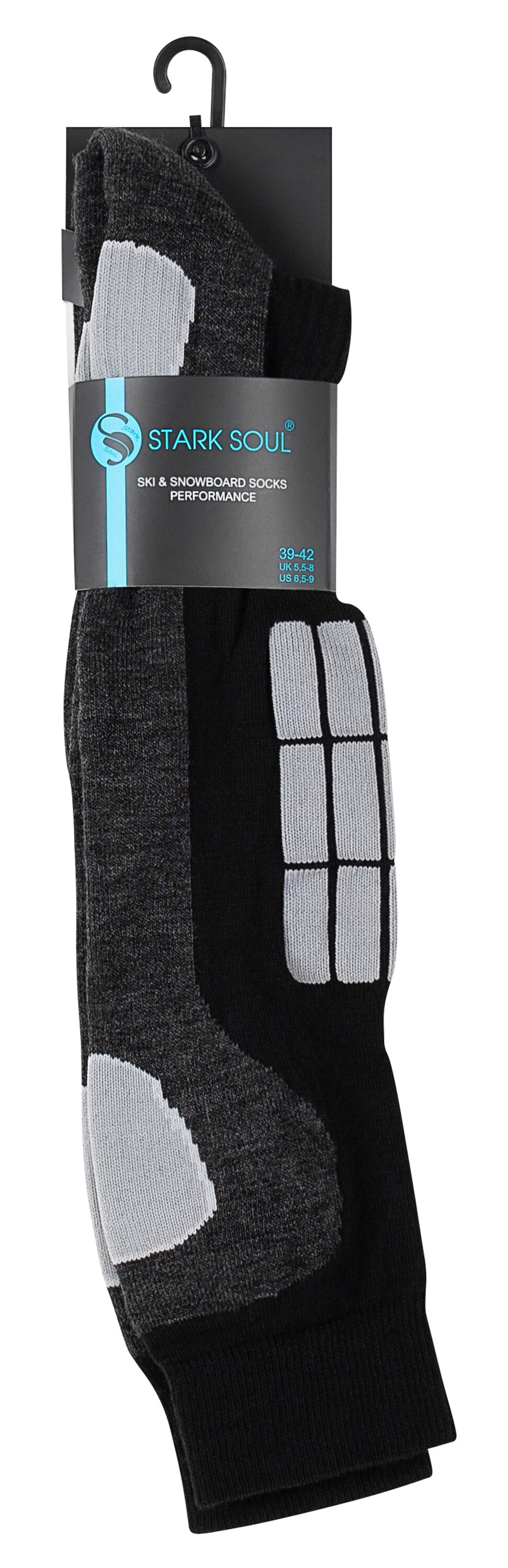 Stark Soul® Skisocken 2 Paar, Wintersportsocken, Spezialpolsterung