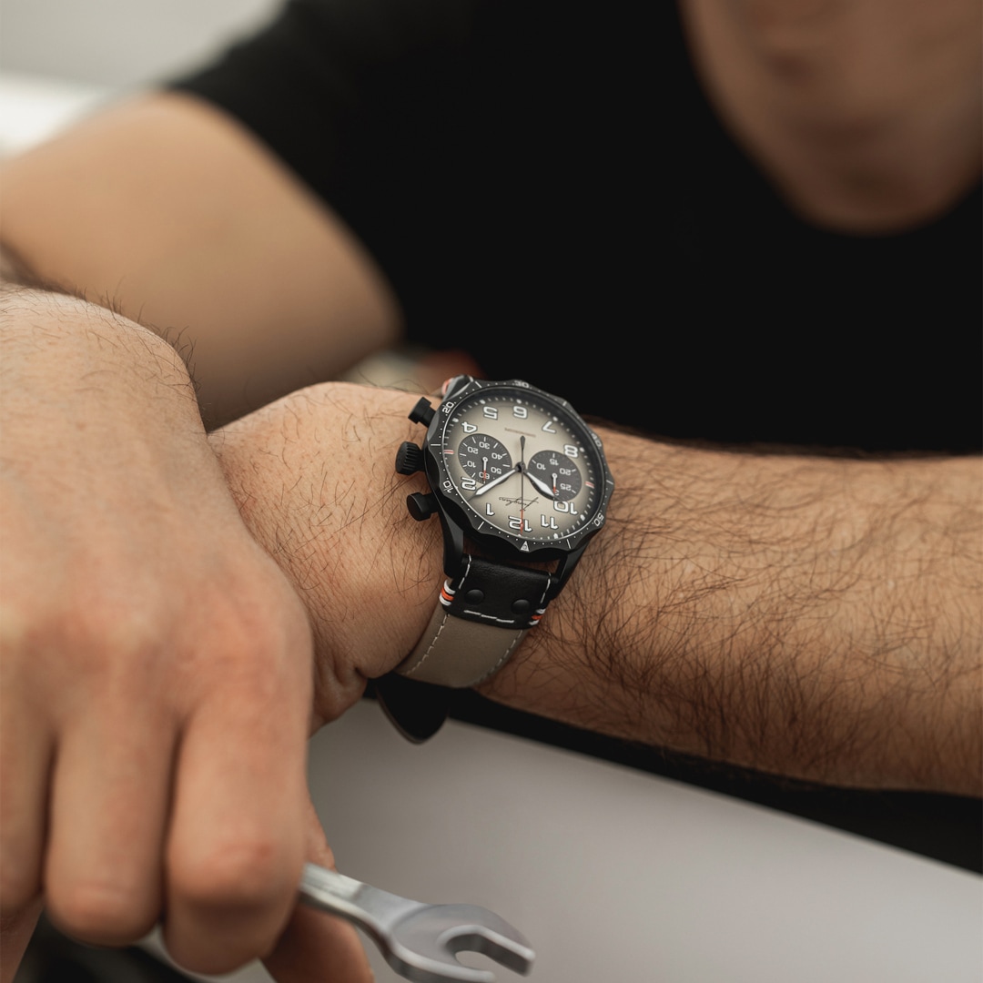 Junghans Meister Pilot Chronoscope Automatik