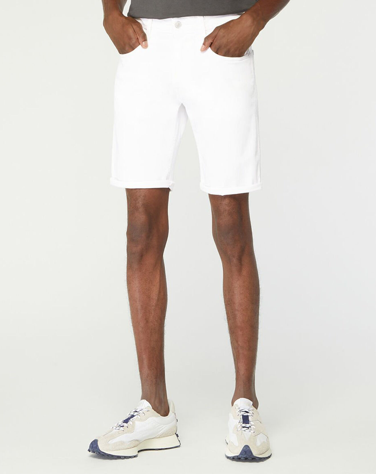 Replay Bermuda Basic blanc