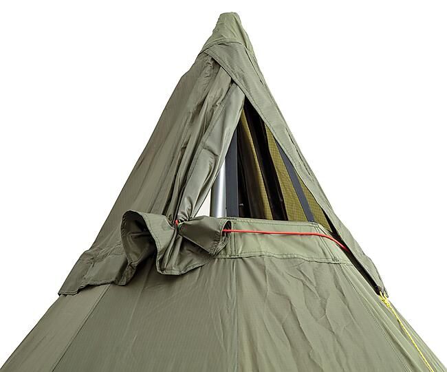 HELSPORT - TENTE TIPI VARANGER 4/6 CAMP OUTER TENT INCL POLE