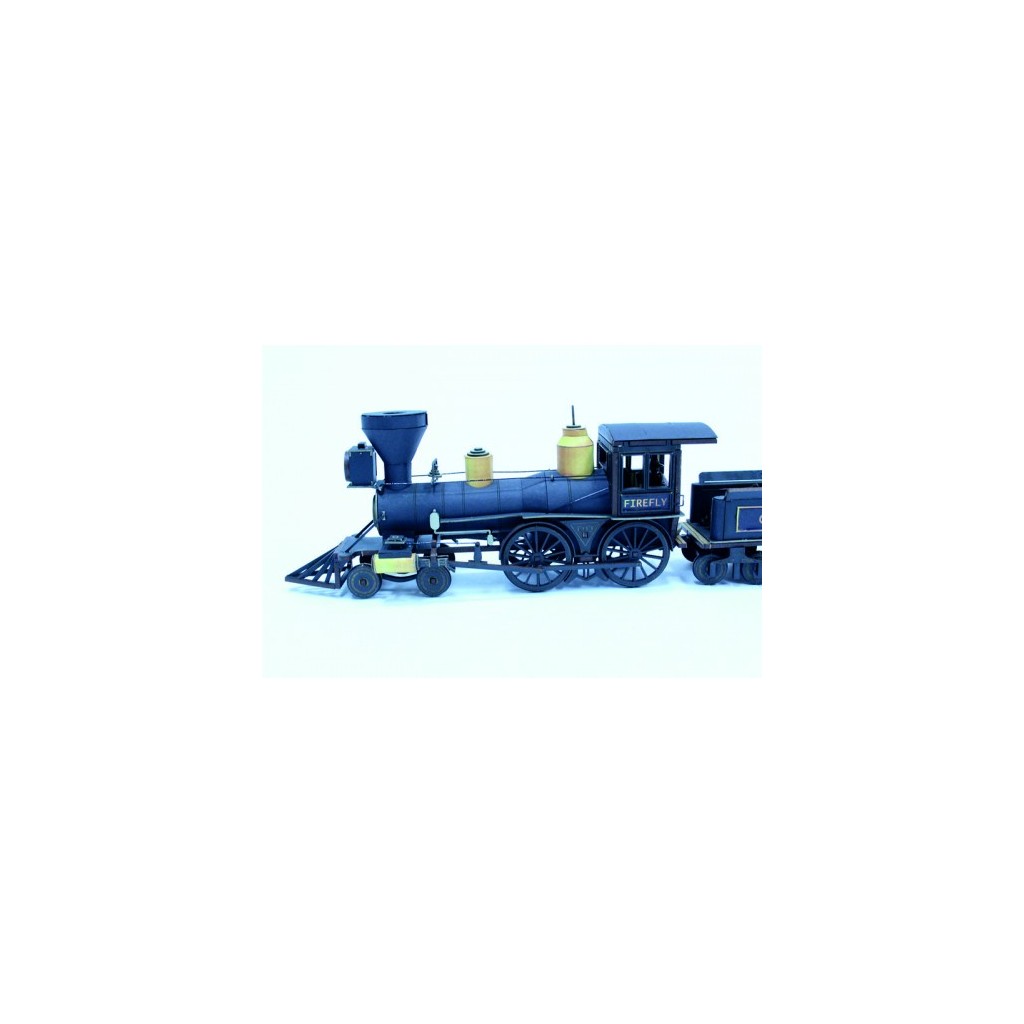 19th C. American Steam Locomotive (Black)