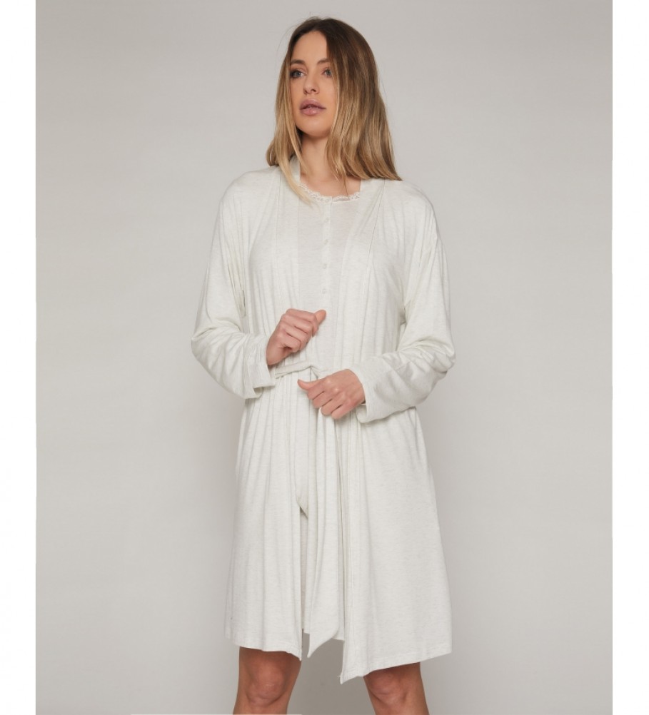 Robe de noite Admas Lace Off-White