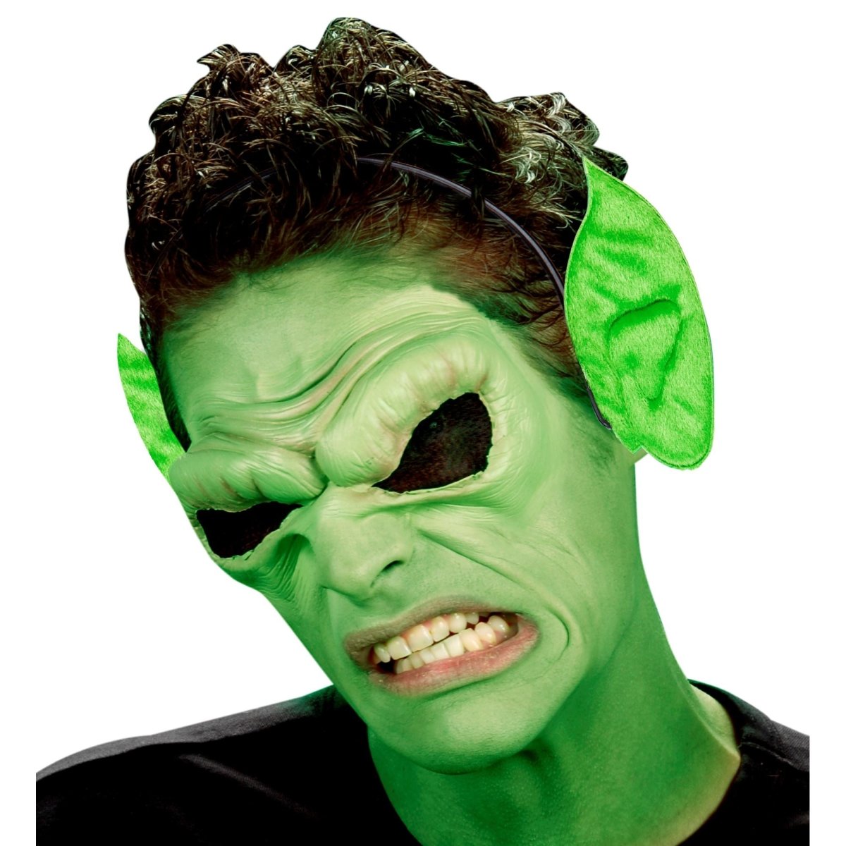 Halloween Haarband Groen Oren