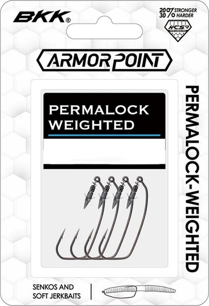 Hameçons BKK Permalock Weighted Hook (4 pcs)