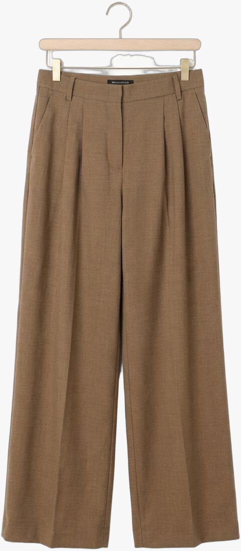 bruine bruuns bazaar wijde broek waterlilybbvala pants