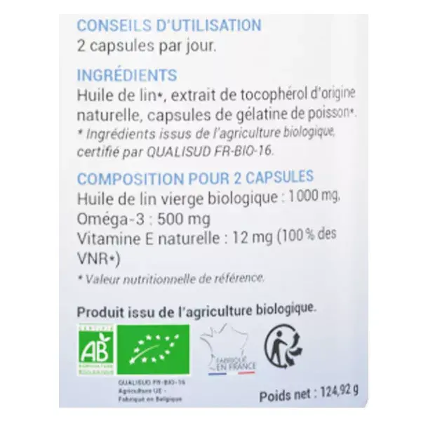 Oemine Bio-Lin 180 cápsulas