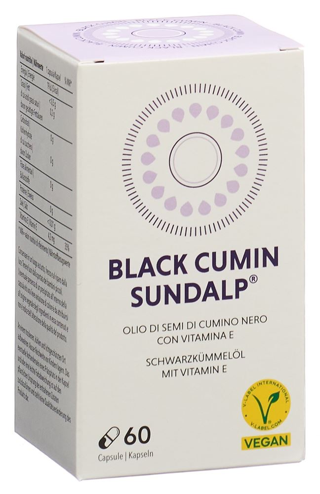 SUNDALP Black Cumin Kaps 60 Stk