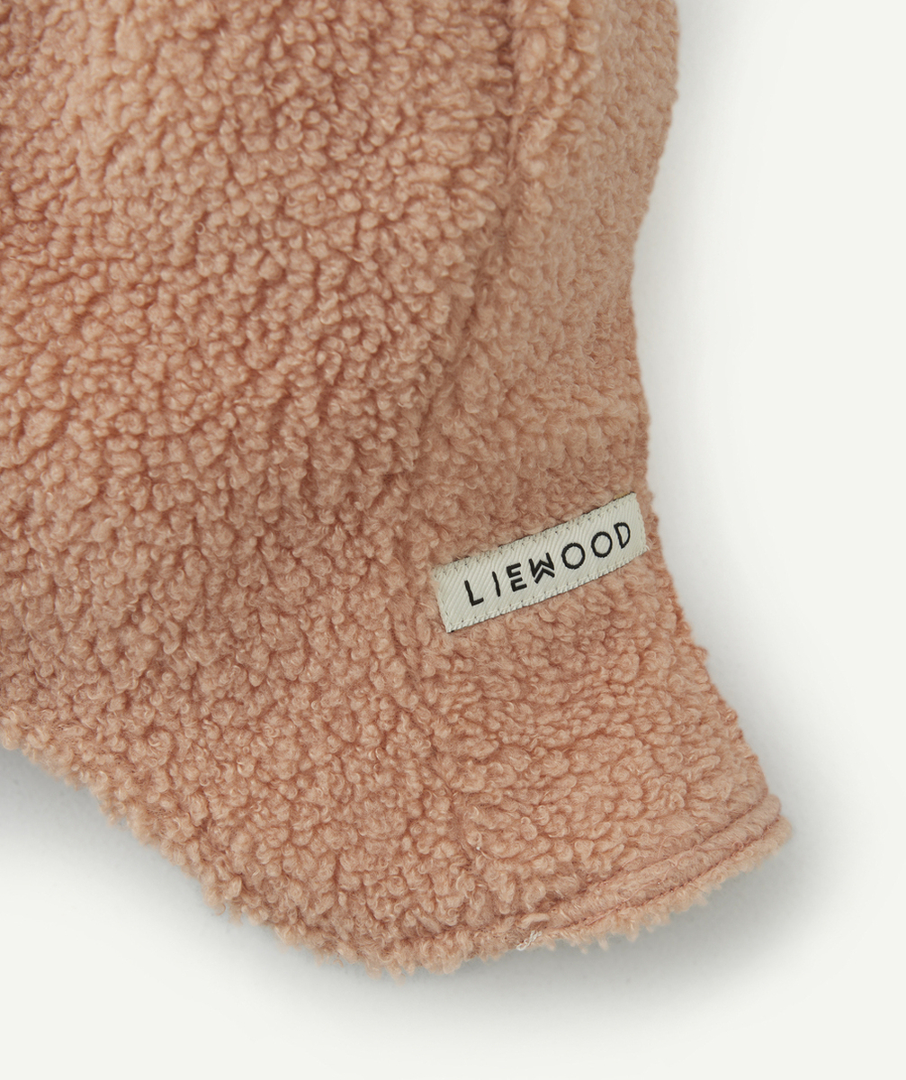 LIEWOODCAGOULE EN SHERPA OLAF BÉBÉ ROSE