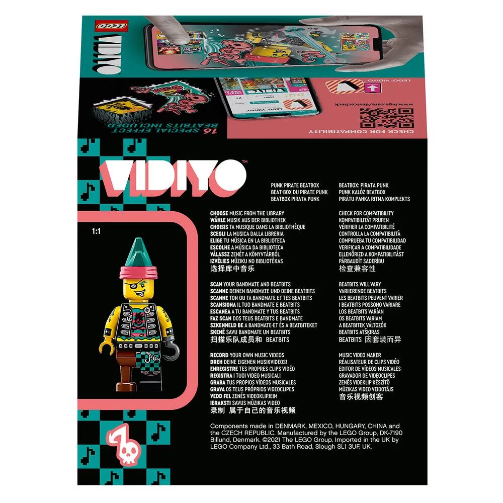 LEGO VIDIYO 43103 - PUNK PIRATE BEATBOX
