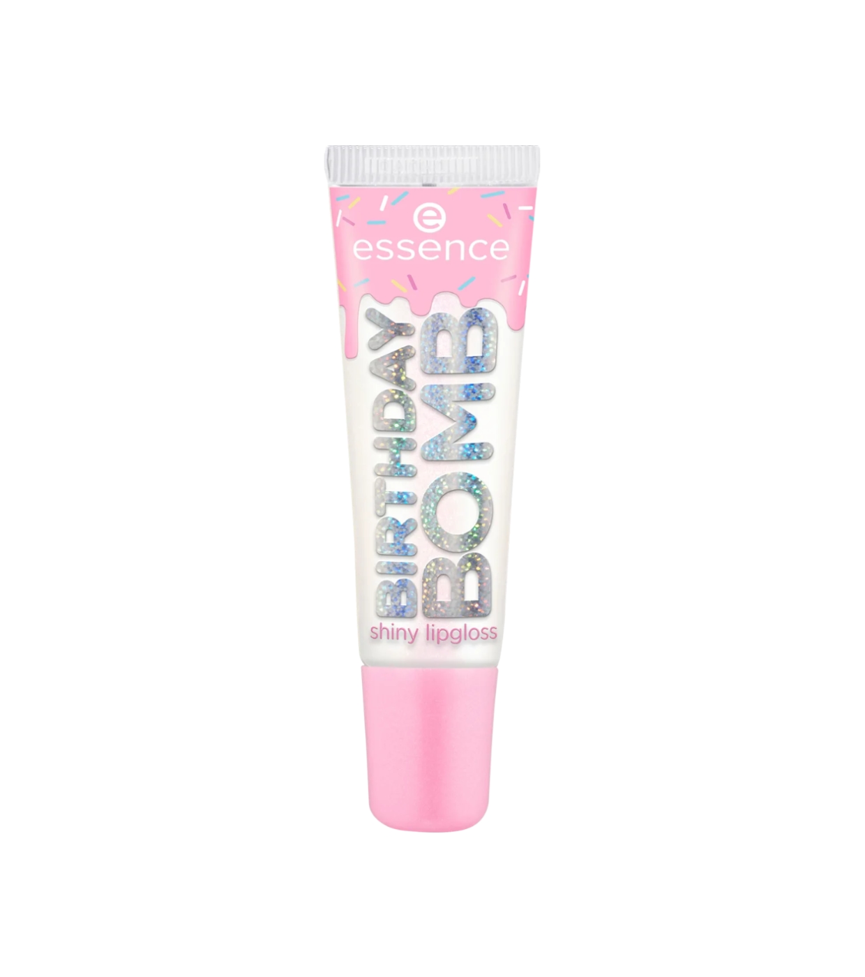 essence - Brilho labial Birthday Bomb - 01: Cake My Day