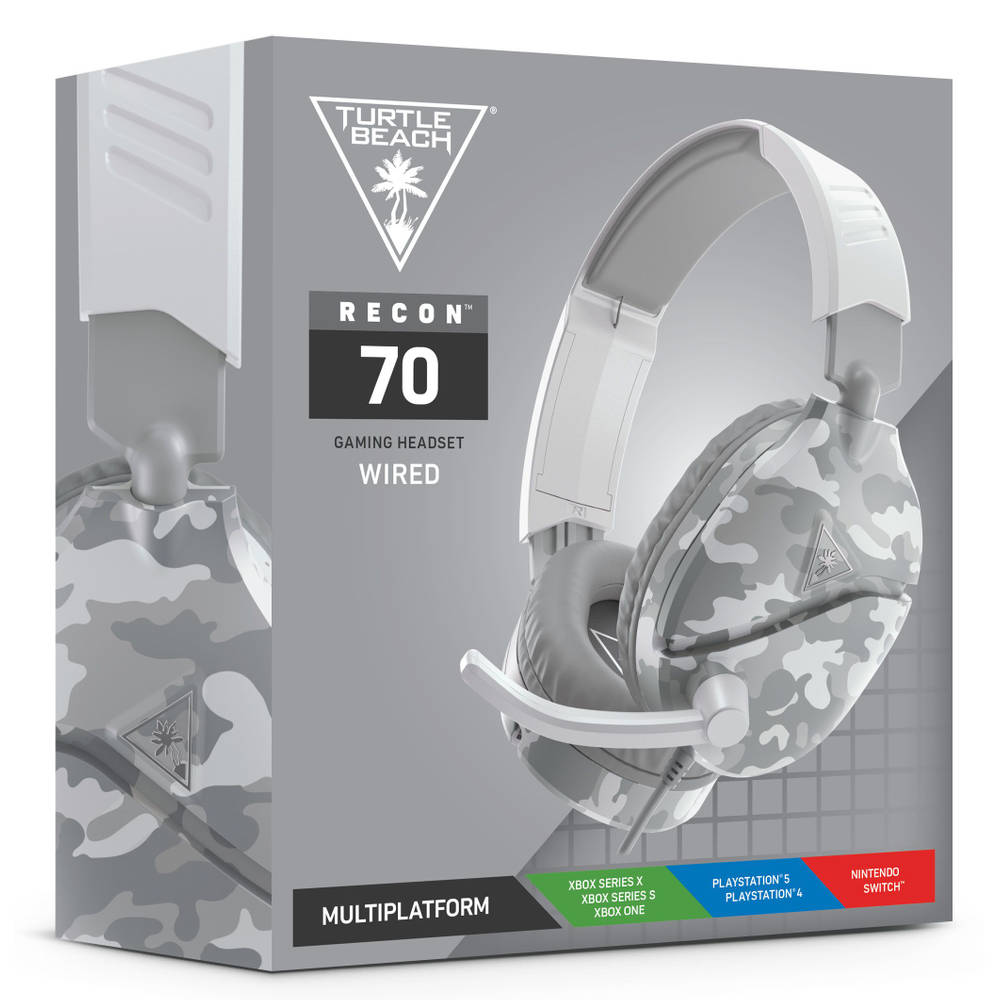 Turtle Beach Recon 70 Camo Arctic gaming headset