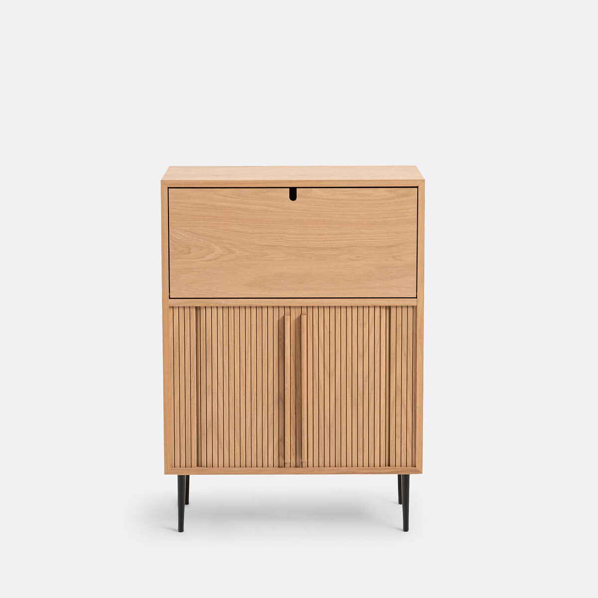 LA REDOUTE INTERIEURS<br>Armário de bar com 1 porta de abrir e 2 portas de correr Strio