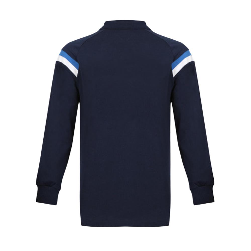 Umbro Polo Manches Longues Marine Homme Umbro Fan