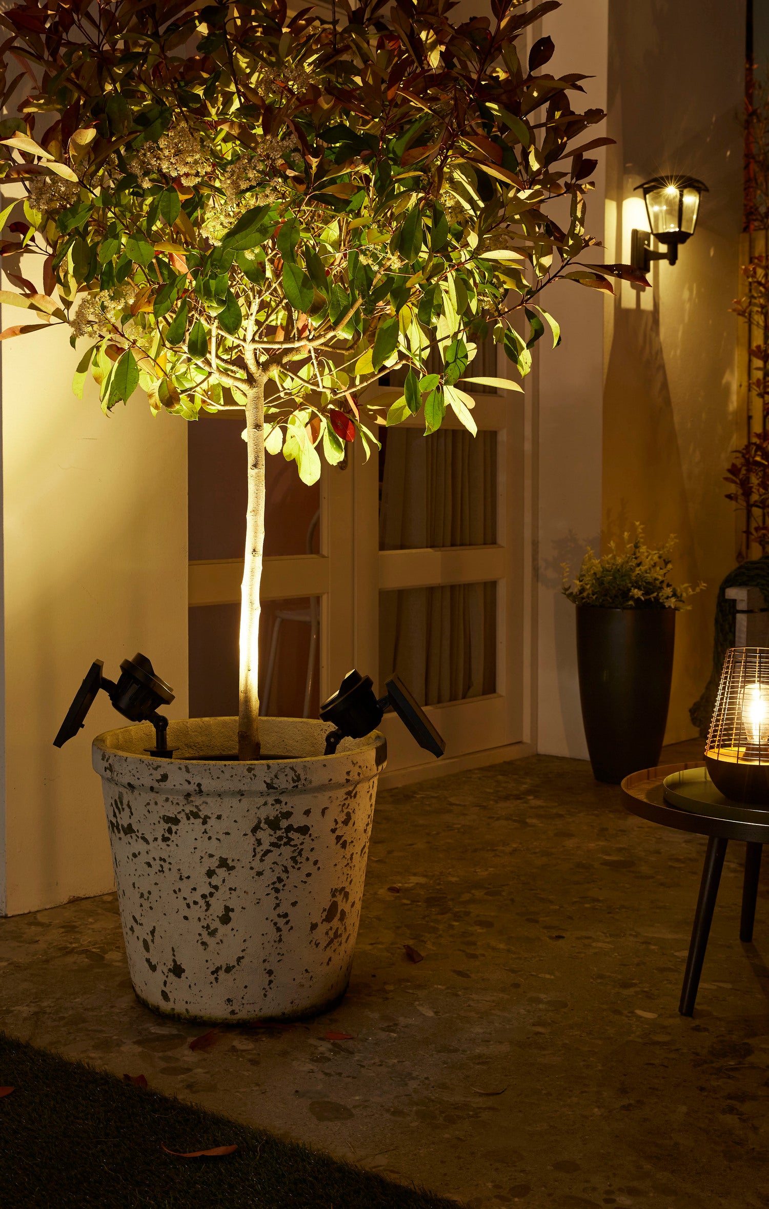 Luxform Lighting solar grondspot Texas zwart 20,3 x 11 x 36,2 cm