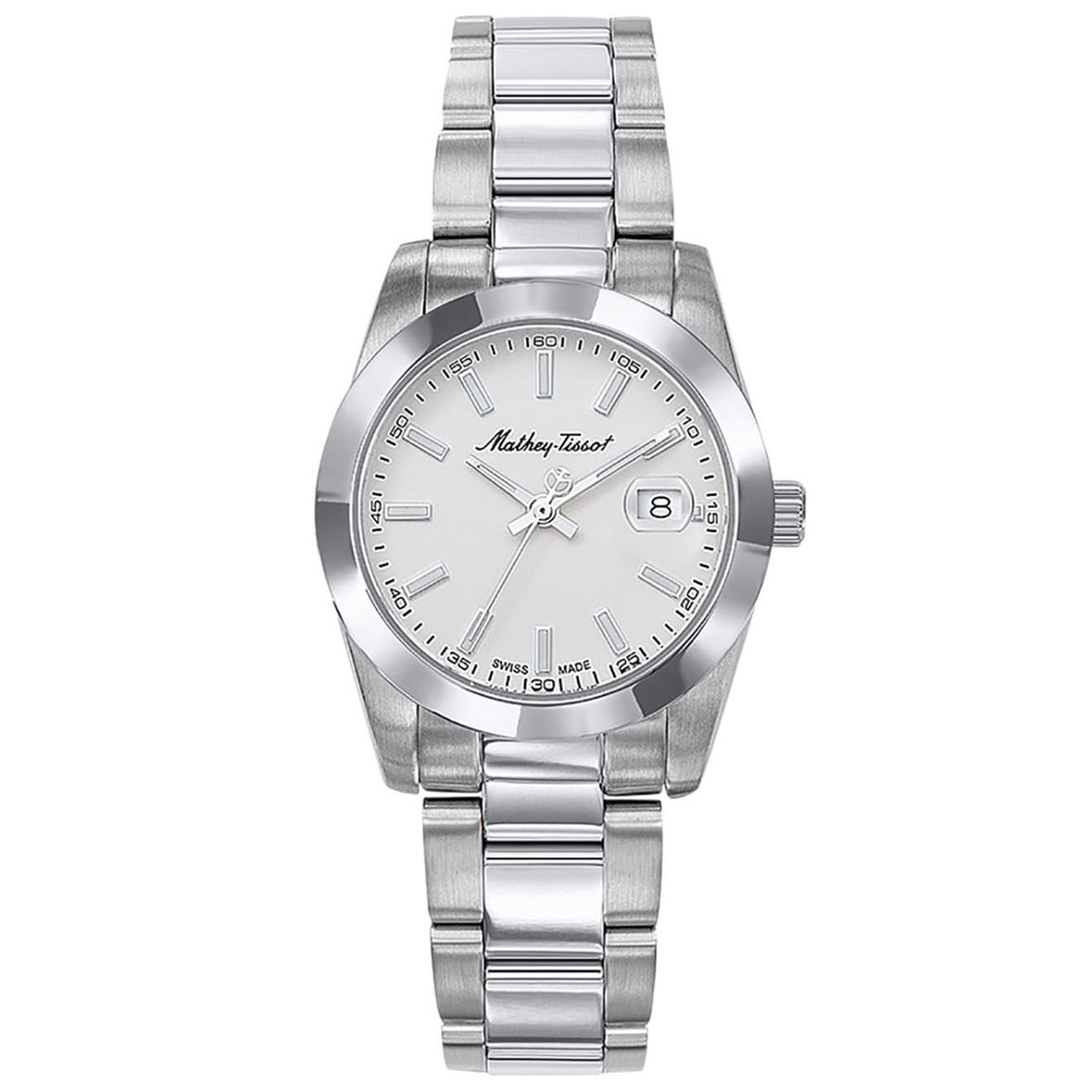 Mathey-Tissot Montre Femme Quartz en Acier Mathy I  argentée
