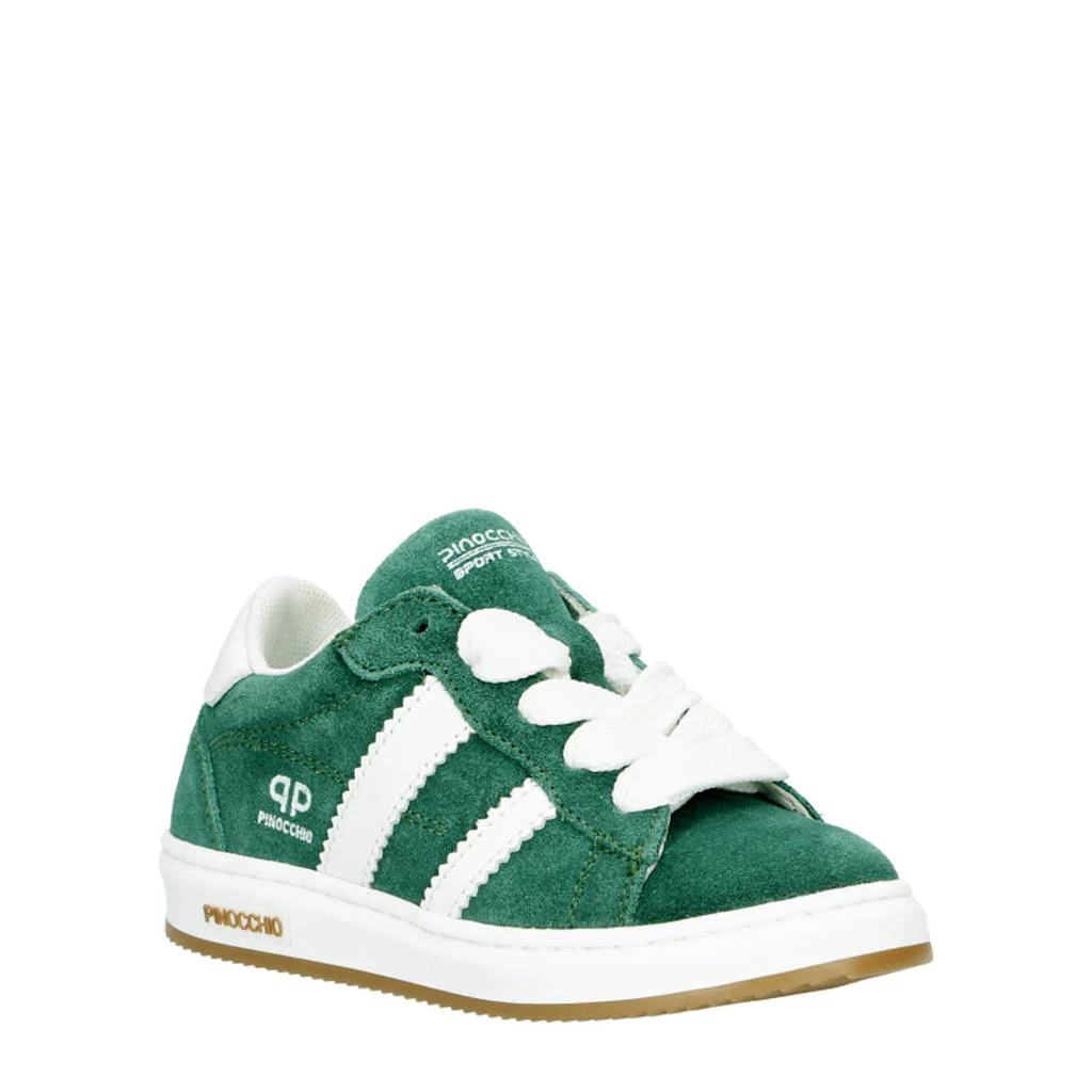 Pinocchio suède sneakers groen
