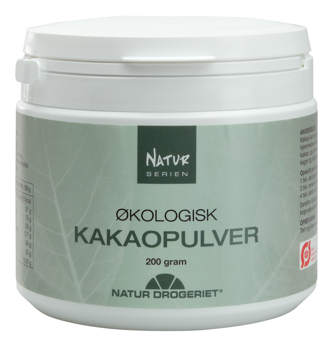 Natur-Drogeriet Kakaopulver Ø - 200 g.