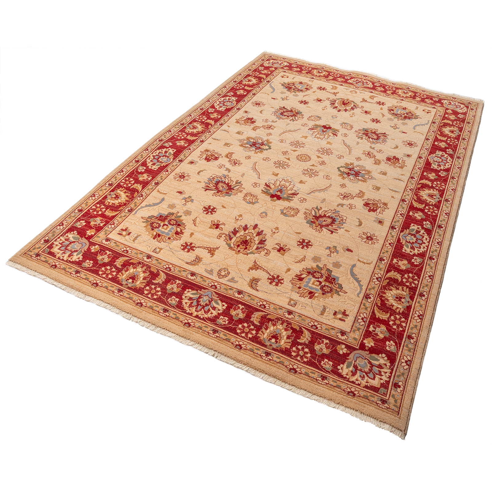 Teppich SAHARNA - rot-multicolor - 160x230 cm
