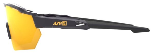 Lunettes AZR Race RX Noir Verni / Écran Hydrophobe Or