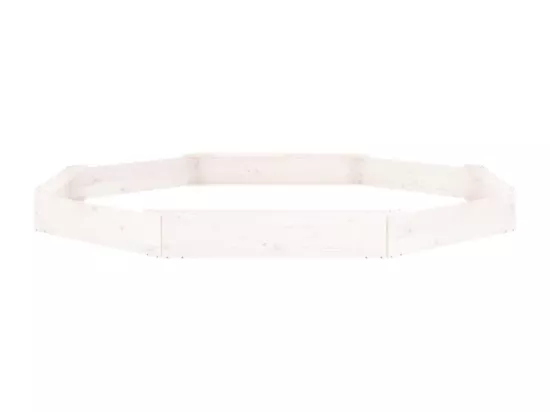 Bac à sable jeu bois blanche 232 x 232 x 20 cm 02_0041533