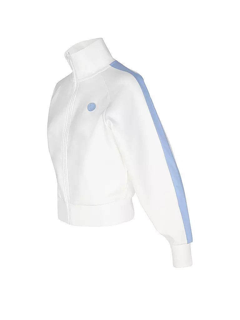 HUGO Sweatjacke DEMILIE_B weiss