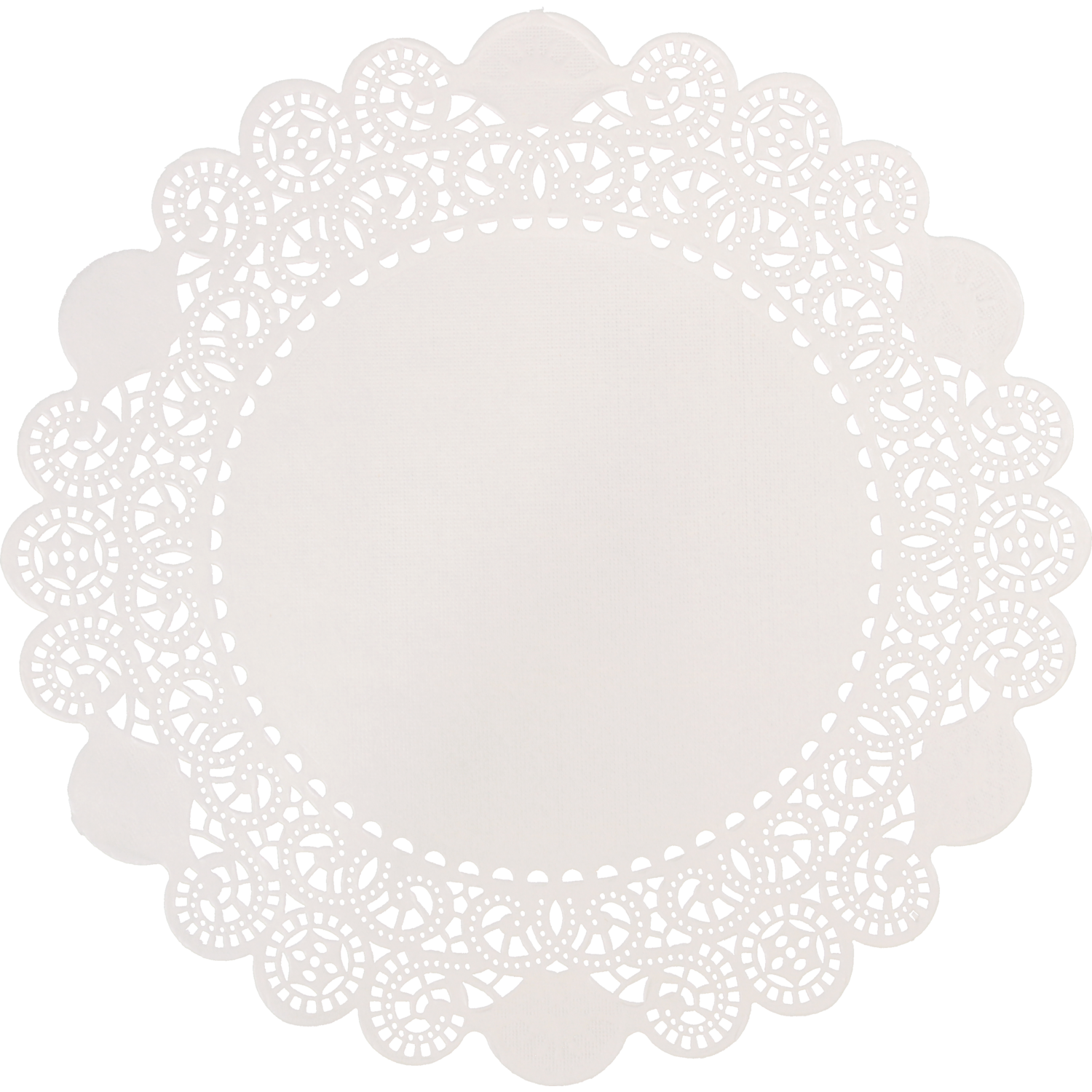 Taartrand, papier, Ø240mm, rond, wit