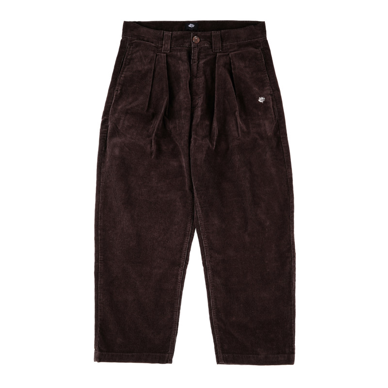 PANTALON CHINO OG - VELOURS CHOCOLAT