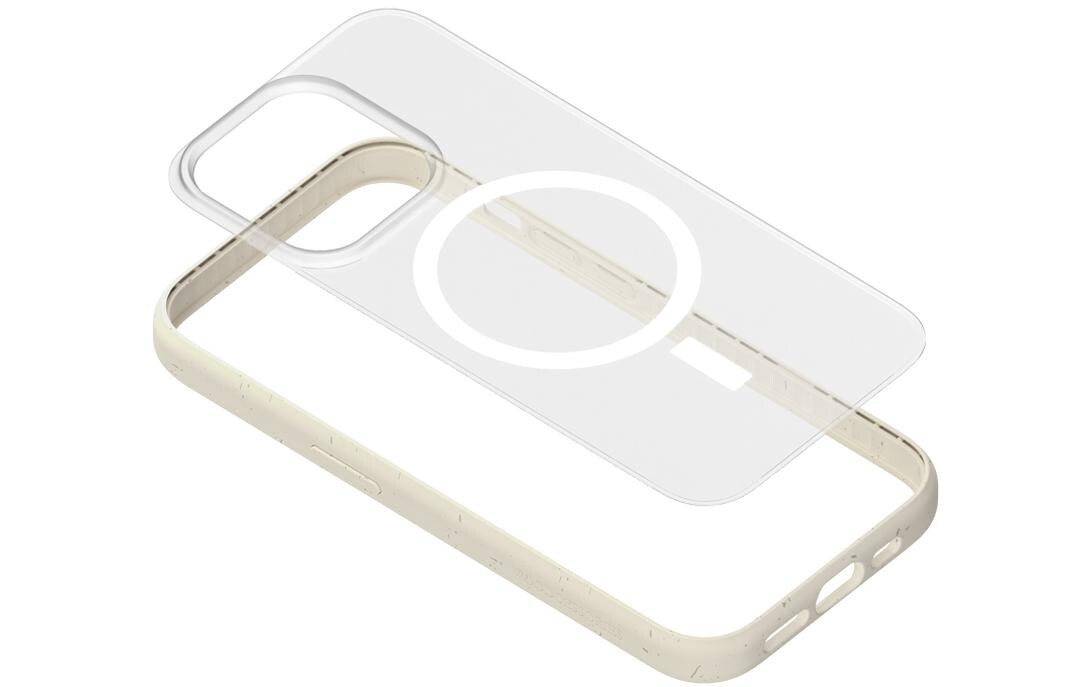 Back Cover Clear Case MagSafe iPhone 14 Pro WeissMagSafe kompatible Schutzhülle für das Apple iPhone 14 Pro