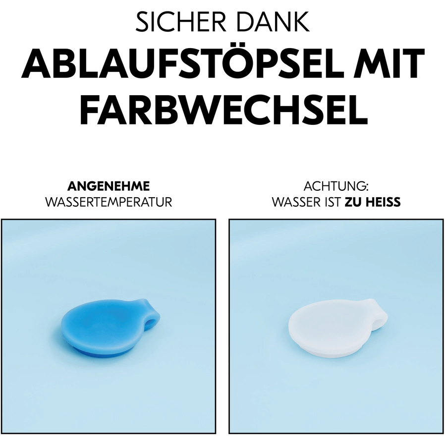 hauck Faltbadewanne Wash N Fold M Light Blue