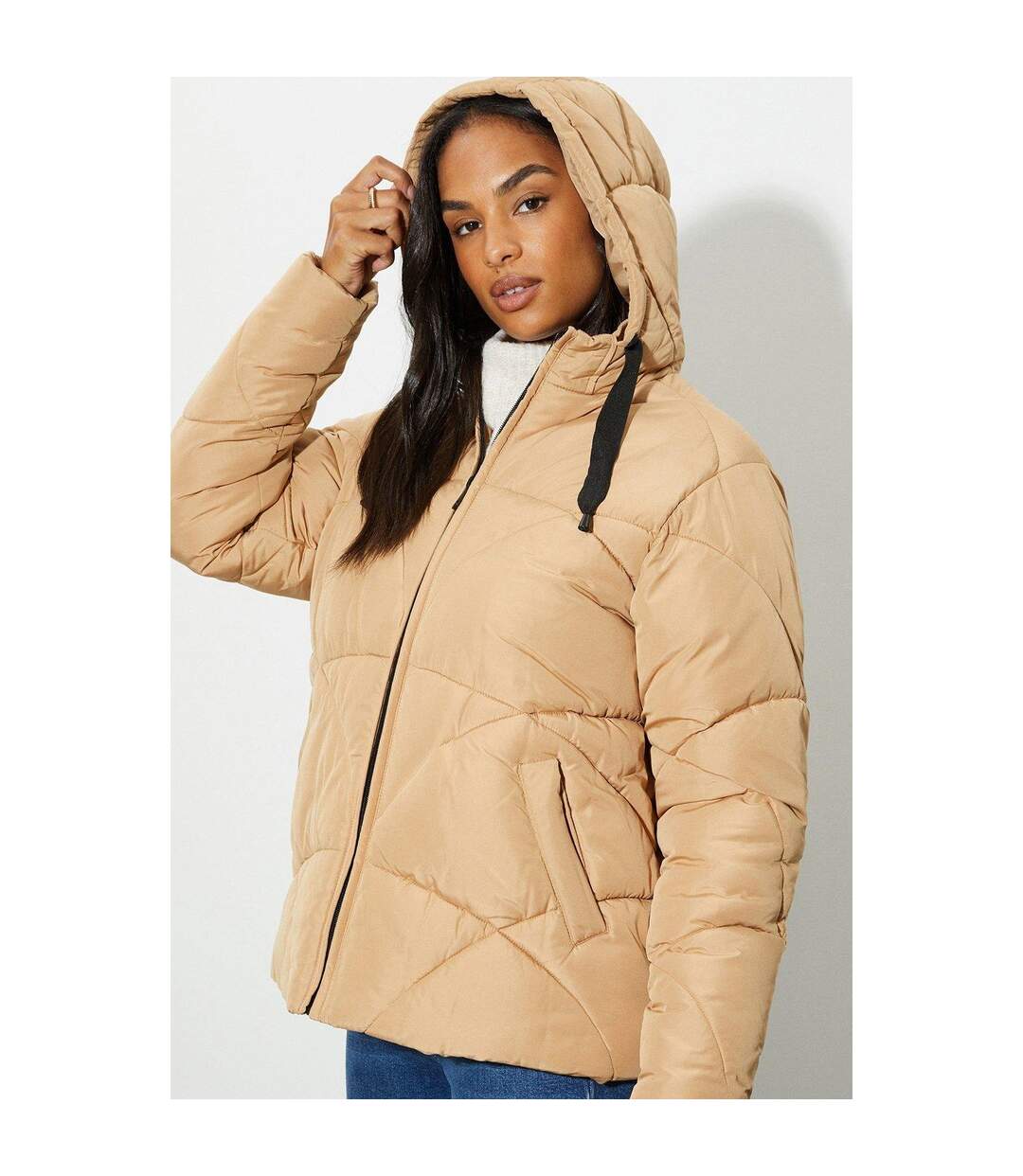 Dorothy Perkins - Manteau - Femme (Brun-beige) - UTDP703